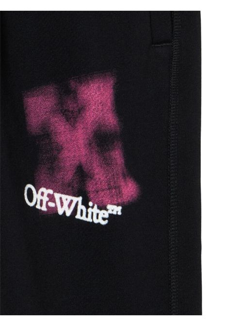 Pantalone bambina nero in cotone OFF WHITE | CH001F5F0011032/MANERO